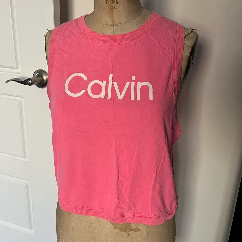 Calvin Klein Bright Pink Muscle Tee